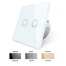 Вимикач сенсорний на 2 канали VL-C702 Livolo