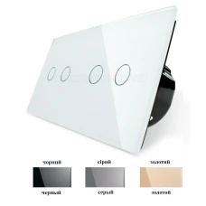 Вимикач сенсорний на 4 канали VL-C702 / C702 Livolo