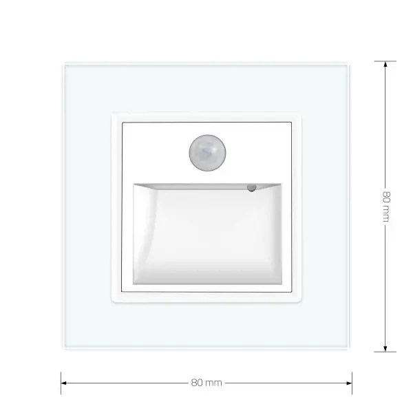 Підсвітка сходів з датчиком руху (білий, скло) 722800511 Livolo - Фото 4