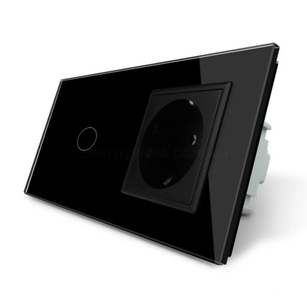 Сенсорний димер з розеткою VL-C701D/C7C1EU Livolo - Фото 4