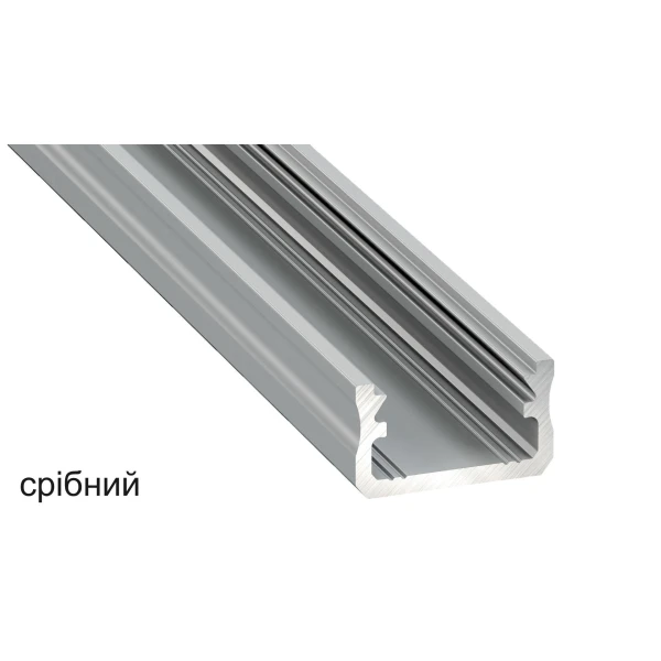 Алюмінієвий накладний профіль тип A для LED стрічок, з розсіювачем LUMINES. (Ціна за 1 м.п.) - Фото 4