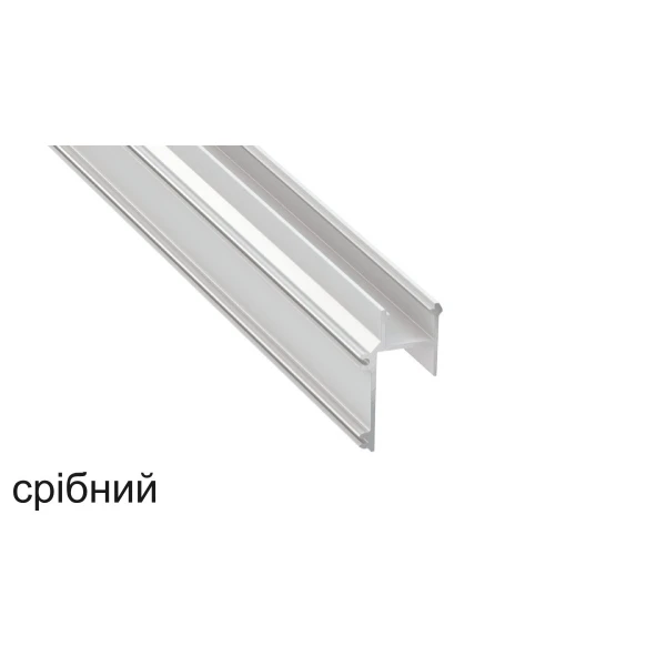 Алюмінієвий профіль тип APA16 для LED стрічок, з розсіювачем LUMINES. (Ціна за 1 м.п.) - Фото 2