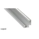 Алюмінієвий кутовий профіль тип C для LED стрічок, з розсіювачем LUMINES. (Ціна за 1 м.п.)
