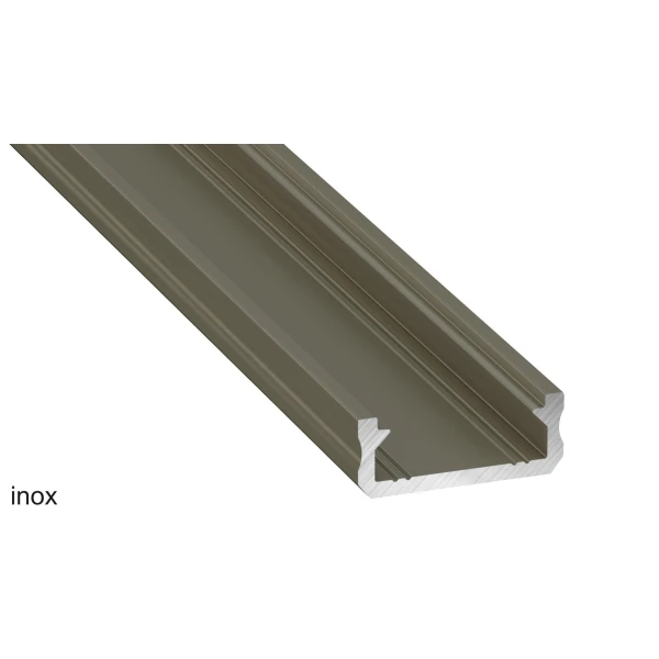 Алюмінієвий накладний профіль тип D для LED стрічок, з розсіювачем LUMINES. (Ціна за 1 м.п.) - Фото 3