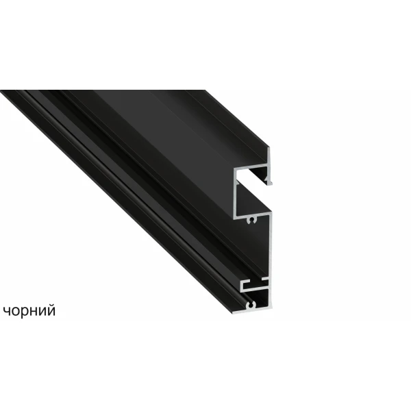 Алюмінієвий врізний профіль тип FLARO для LED стрічок, з розсіювачем LUMINES. (Ціна за 1 м.п.) - Фото 3