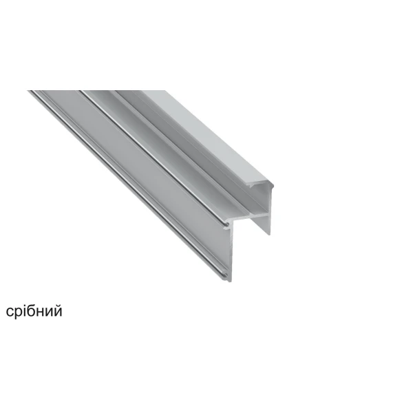 Алюмінієвий профіль тип IPA16 для LED стрічок, з розсіювачем LUMINES. (Ціна за 1 м.п.) - Фото 1