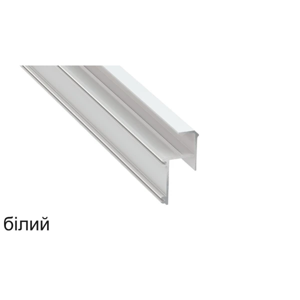 Алюмінієвий профіль тип IPA16 для LED стрічок, з розсіювачем LUMINES. (Ціна за 1 м.п.) - Фото 2