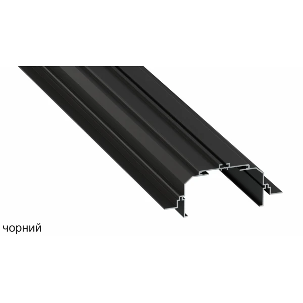 Алюмінієвий монтажний профіль тип LARGO M4 стельовий, LUMINES. (Ціна за 1 м.п.) - Фото 3