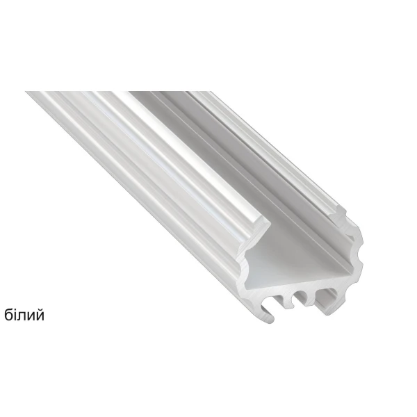Алюмінієвий круглий профіль тип MICO для LED стрічок, з розсіювачем LUMINES. (Ціна за 1 м.п.) - Фото 1