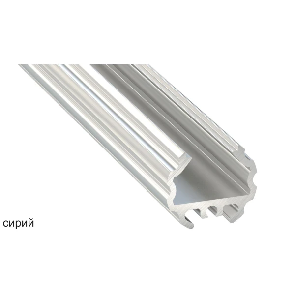 Алюмінієвий круглий профіль тип MICO для LED стрічок, з розсіювачем LUMINES. (Ціна за 1 м.п.) - Фото 5