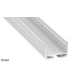 Алюмінієвий накладний профіль тип SILEDA для LED стрічок, з розсіювачем LUMINES. (Ціна за 1 м.п.)