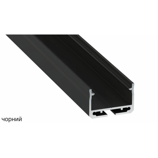 Алюмінієвий накладний профіль тип SILEDA для LED стрічок, з розсіювачем LUMINES. (Ціна за 1 м.п.) - Фото 3