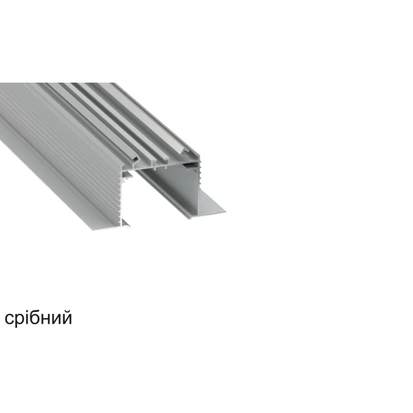 Алюмінієвий монтажний профіль тип TALIA M3 стельовий, LUMINES. (Ціна за 1 м.п.) - Фото 1
