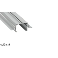LUMINES тип TALIA M4 107,4*46,7 (мм). Стельовий алюмінієвий монтажний профіль. (Ціна за 1 м.п.)