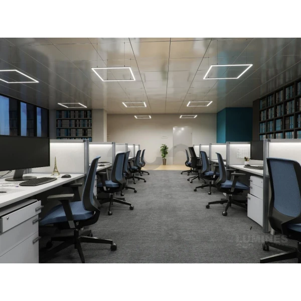 Алюмінієвий накладний профіль тип UNICO для LED стрічок, з розсіювачем LUMINES. (Ціна за 1 м.п.) - Фото 5