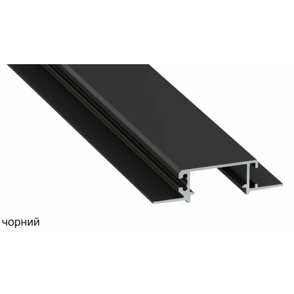 Алюмінієвий врізний профіль тип ZATI для LED стрічок, з розсіювачем LUMINES. (Ціна за 1 м.п.) - Фото 3