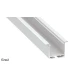 Алюмінієвий врізний профіль тип inDILEDA для LED стрічок, з розсіювачем LUMINES. (Ціна за 1 м.п.)