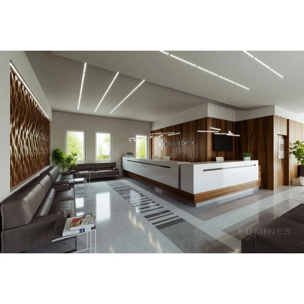 Алюмінієвий врізний профіль тип inDILEDA для LED стрічок, з розсіювачем LUMINES. (Ціна за 1 м.п.) - Фото 7