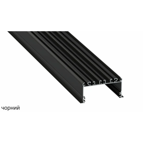 Алюмінієвий врізний профіль тип inLARGO для LED стрічок, з розсіювачем LUMINES. (Ціна за 1 м.п.) - Фото 3