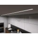 Алюмінієвий врізний профіль тип inTALIA для LED стрічок, з розсіювачем LUMINES. (Ціна за 1 м.п.)