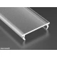 Алюмінієвий врізний профіль тип inDILEDA для LED стрічок, з розсіювачем LUMINES. (Ціна за 1 м.п.)