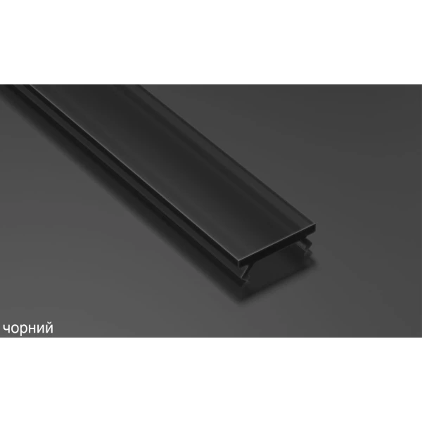 Алюмінієвий накладний профіль тип X для LED стрічок, з розсіювачем LUMINES. (Ціна за 1 м.п.) - Фото 15