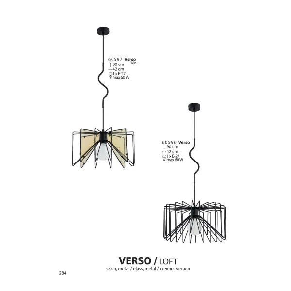 Люстра підвісна VERSO 60596 Alfa - Фото 2