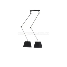 Azzardo ADAM 2 S MD2299-2S BK/SN. Люстра підвісна