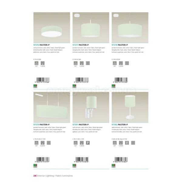 Люстра підвісна PASTERI-P 97387 Eglo - Фото 18