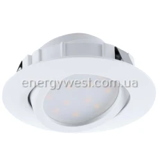 Eglo PINEDA 95847. Врізний світлодіодний світильник