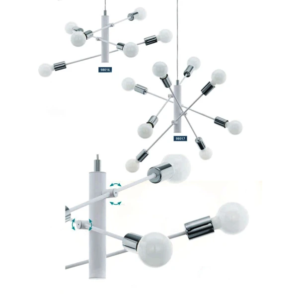 Люстра підвісна 98017 GRADOLI Eglo - Фото 4