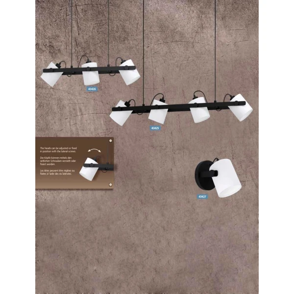 Спот 43427 HORNWOOD 1 Eglo (Австрія) - Фото 4