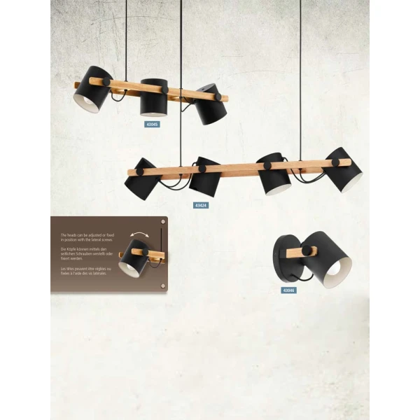 Спот 43046 HORNWOOD Eglo (Австрія) - Фото 3