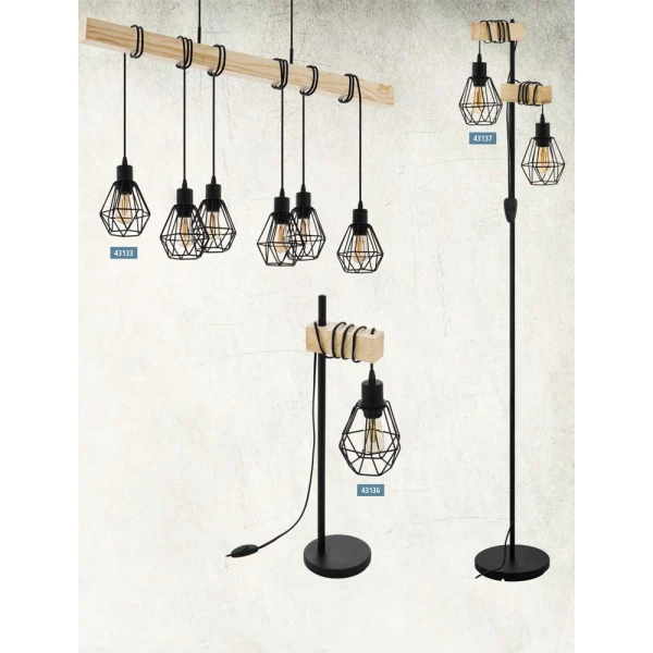 Люстра підвісна 43133 TOWNSHEND 5 Eglo - Фото 4