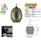 Світильник підвісний QUANTUM/CHROME oval Horoz Electric