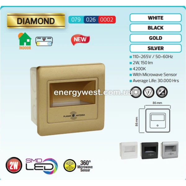 Підсвітка для сходів DIAMOND Horoz Electric - Фото 2