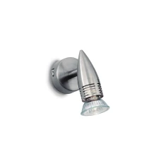 Ideal Lux 009377 ALFA AP1 NICKEL. Спот світильники