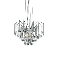 Ideal Lux 019499 AUDI-77 SP6. Люстра кришталева