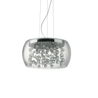 Ideal Lux 031743 AUDI-80 SP5 TRASPARENTE. Світильник підвісний