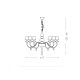 Люстра класична 035581 BLANCHE SP6 BIANCO Ideal Lux