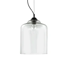 Ideal Lux 112305 BISTRO' SP1 SQUARE TRASPARENTE. Світильник підвісний