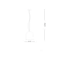 Світильник підвісний 112305 BISTRO' SP1 SQUARE TRASPARENTE Ideal Lux