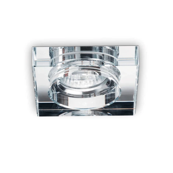 Світильник точковий врізний 114019 BLUES SQUARE TRASPARENTE Ideal Lux - Фото 1
