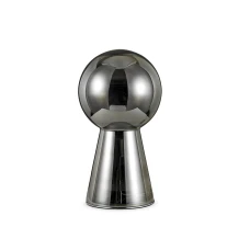 Ideal Lux 116570 BIRILLO TL1 SMALL FUME'. Настільна лампа декоративна