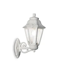Ideal Lux 120423 ANNA AP1 BIG BIANCO. Настінний вуличний світильник