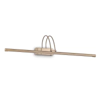 Ideal Lux 121130 BOW AP D76 OTTONE SATINATO. Підсвітка для дзеркал