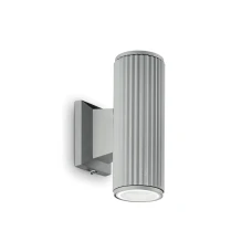 Ideal Lux 129440 BASE AP2 GRIGIO. Світильник фасадний
