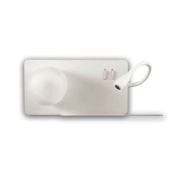 Бра 174822 BOOK-2 AP BIANCO Ideal Lux (Італія) - Фото 1