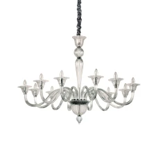 Ideal Lux 199375 BRIGITTA SP12 TRASPARENTE. Люстра класична