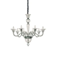 Ideal Lux 199382 BRIGITTA SP8 TRASPARENTE. Люстра класична